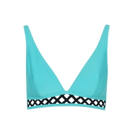 MISSION SWIM Top INES - light blue rozmiar M | Sklep Bebio