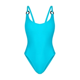 MISSION SWIM Strój jednoczęściowy BILLIE - blue | Sklep Bebio