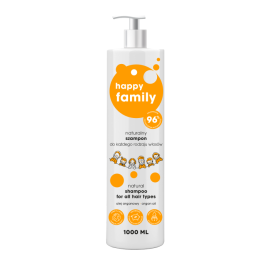 Naturalny szampon do każdego rodzaju włosów Happy Family 1000 ml 4organic 
