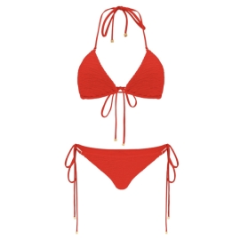 MISSION SWIM Strój dwuczęściowy LAURA - red | Sklep Bebio