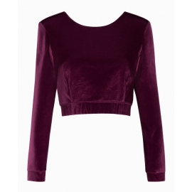 MISSION SWIM Top LINDA - burgund rozmiar M | Sklep Bebio