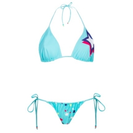 MISSION SWIM Strój dwuczęściowy GIA - turquoise 