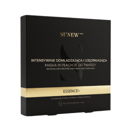 ESSENCE+ Intensywnie odmładzająca i ujędrniająca maska w płachcie do twarzy 4 × 28 g SunewMed+