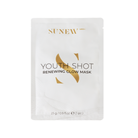 Youth Shot Maska w płachcie do twarzy regenerująca + glow 1 szt SunewMed+