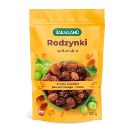Rodzynki sułtańskie 100 g Bakalland 