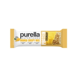 Baton proteinowy Purella Superfoods Protein mango crispy rice 45g 
