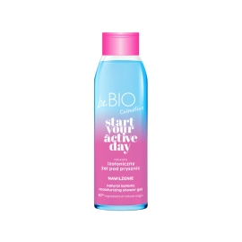 Naturalny izotoniczny żel pod prysznic Start Your Active Day NAWILŻENIE 400ml BeBIO Cosmetics 