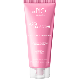 Naturalny nawilżający krem do rąk  Pink Jasmine & Lychee 50ml BeBIO Cosmetics 