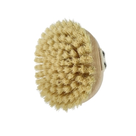 Szczotka be BIO drewniana do masażu ciała na sucho z włosiem z agawy w woreczku lnianym Ewy Chodakowskiej