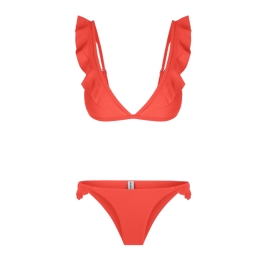 MISSION SWIM Strój dwuczęściowy ARIELLE - orange | Sklep Bebio