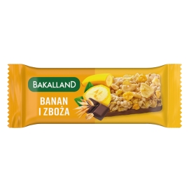 Baton zbożowy Bakalland banan 40 g 