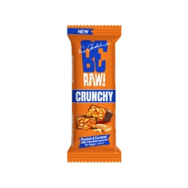 Baton orzechowy BeRAW! Crunchy Peanuts & Caramel 40 g