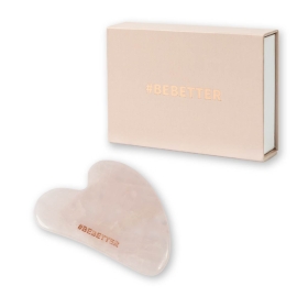 Kamień Gua Sha #BeBetter Różowy Kwarc Ewa Chodakowska