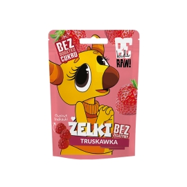 Żelki owocowe BeRAW! Kids Truskawka 35g 