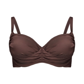 ESOTIQ & Ewa Chodakowska Top GODDNESS - brown 2