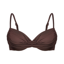 ESOTIQ & Ewa Chodakowska Top GODDNESS - brown