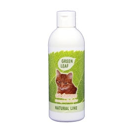 Hipoalergiczny szampon dla kotów 250 ml GREEN LEAF 