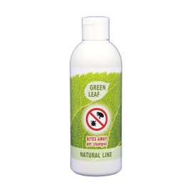 Szampon dla psa chroniący przed skutkami żerowania pcheł i kleszczy 250 ml GREEN LEAF