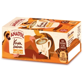 Kawa zbożowa ekspresowa o smaku karmelowym bez kofeiny 84 g Anatol 