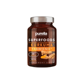Suplement diety Kurkuma Purella Superfoods 60 kaps. 30 g 