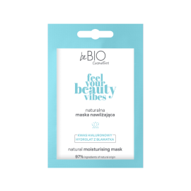 Naturalna maseczka do twarzy nawilżająca Feel Your Beauty Vibes 10 ml  BeBIO Cosmetics 