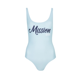 MISSION SWIM Strój jednoczęściowy MIA QUEEN - blue | Sklep Bebio