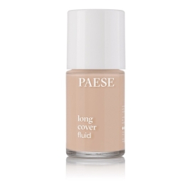 Kremowy podkład kryjący LONG COVER FLUID 02 Naturalny PAESE