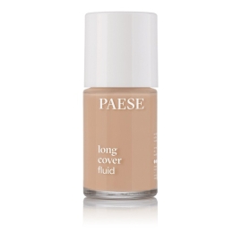 Kremowy podkład kryjący LONG COVER FLUID 04 Opalony PAESE