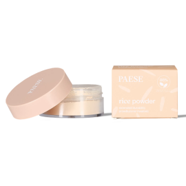 Sypki puder utrwalający PUDER RYŻOWY Light beige 10g PAESE