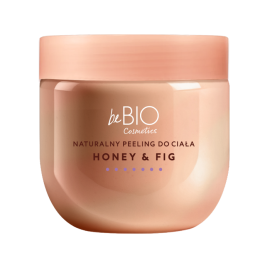 Naturalny peeling do ciała Honey & Fig 200 ml BeBio Cosmetics