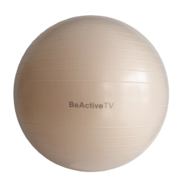Piłka do ćwiczeń z pompką BeActive TV 65cm