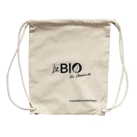 Eko Plecak 100% len Workoplecak beBIO Cosmetics kolor naturalny Ewa Chodakowska