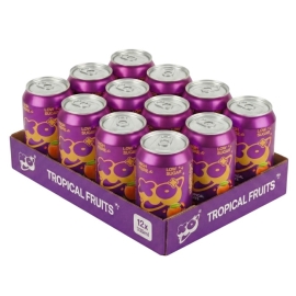 XO Soda Sparkling Tropical Soda 330ml x 12szt. 