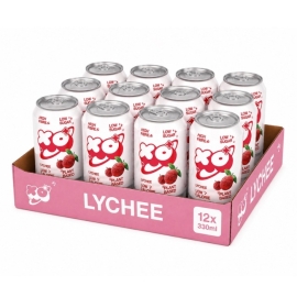 XO Soda Sparkling Lychee Soda 330ml x12