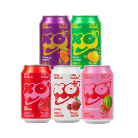 ZESTAW 5 smaków Prebiotic Soda XO 