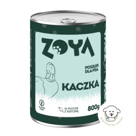 Mokra karma dla psa kaczka – puszka 800g ZOYA