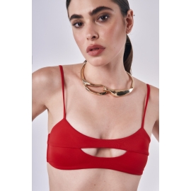 MISSION SWIM Strój dwuczęściowy RHIA - red | Sklep Bebio