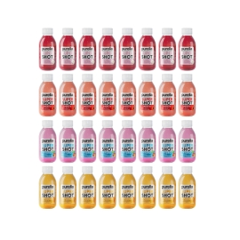 Zestaw SuperShot Mix smaków Purella Superfoods 4 x 8 szt. 