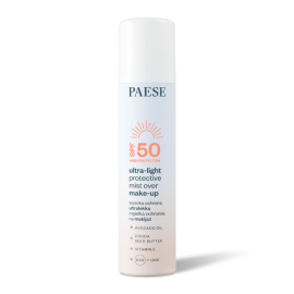 Mgiełka ochronna na makijaż Ultralekka SPF 50 75ml PAESE