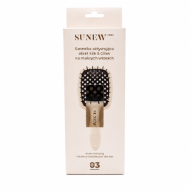 Szczotka aktywująca efekt Silk & Glow na mokrych włosach SunewMed