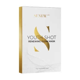 Youth Shot Maska w płachcie do twarzy regenerująca + glow 3 szt SunewMed+ 