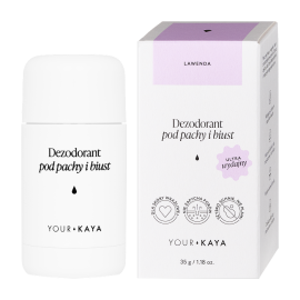 Delikatny dezodorant pod pachy i biust lawenda 35g Your KAYA
