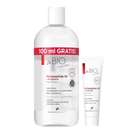 Zestaw 2 kosmetyków PRZECIWZMARSZCZKOWYCH Płyn micelarny + Krem pod oczy Ageless Beauty Bebio Cosmetics 