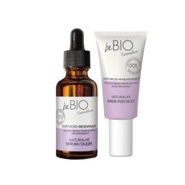 Zestaw 2 kosmetyków ODŻYWCZYCH Serum do twarzy + Krem pod oczy Bebio Cosmetics 