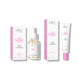 Zestaw 2 kosmetyków rozświetlających Feel Your Beauty Vibes BeBIO Cosmetics 