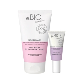 Naturalny Krem pod oczy odżywczo-wygładzający 15 ml + GRATIS Naturalny żel do mycia twarzy nawilżający 150 ml Bebio Cosmetics