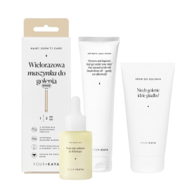 Zestaw Gładka skóra z maszynką do golenia Your Kaya