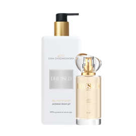 Naturalny żel pod prysznic 300 ml + woda perfumowana Dressed for success 50 ml 