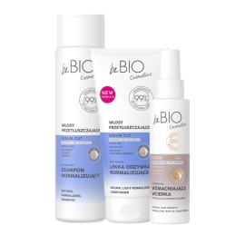 Zestaw BHC do włosów przetłuszczających się BASIC BeBio Cosmetics 