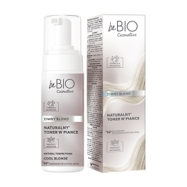 Naturalny Toner w piance ZIMNY BLOND 120 ml BeBio Cosmetics 